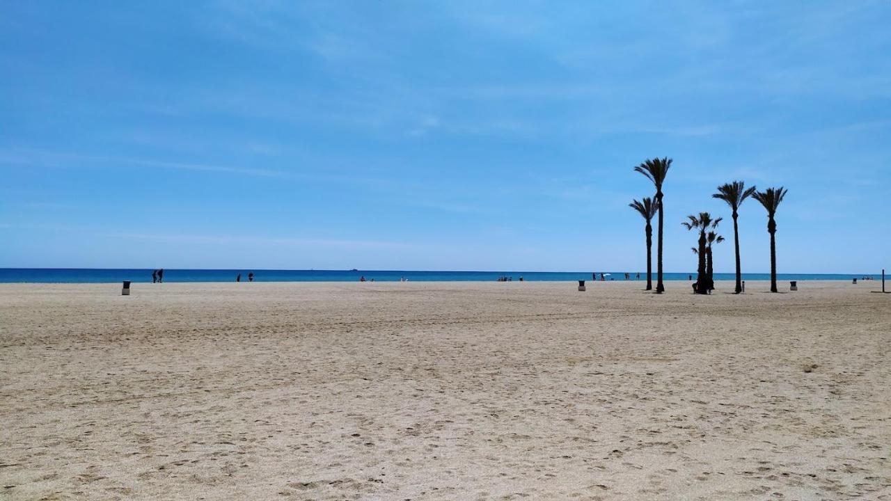 Coqueto Apartamento Con Terraza En La Playa Roquetas de Mar Exterior foto